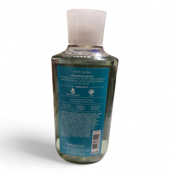 Bath & Body Works Frosted Coconut Snowball Body Wash 10oz Summer Greetings - Picture 2 of 4
